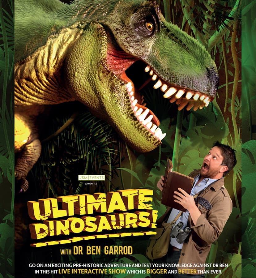Featured image for Dr Ben Garrod: Ultimate Dinosaurs is coming to Halifax - Features