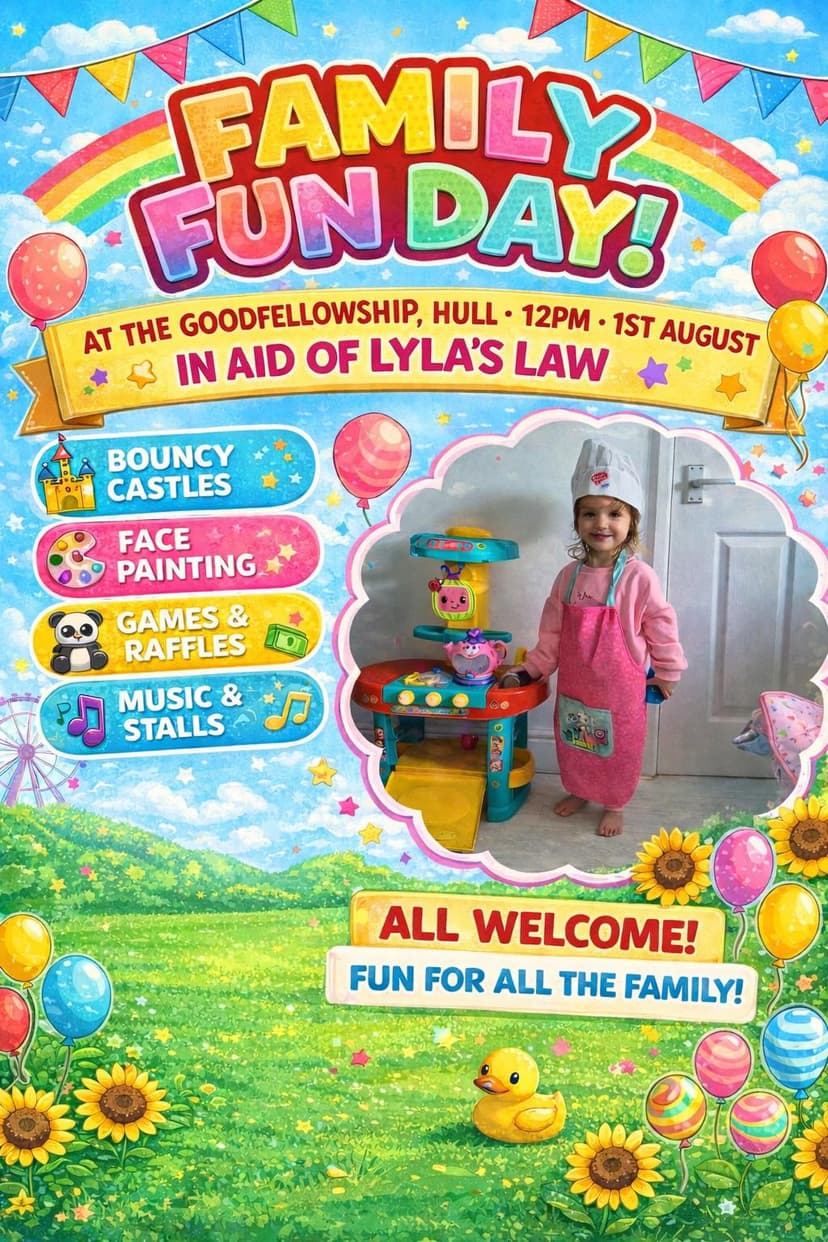 Family Fun Day in Hull on August 1, 2026, Supports Type 1 Diabetes Awareness