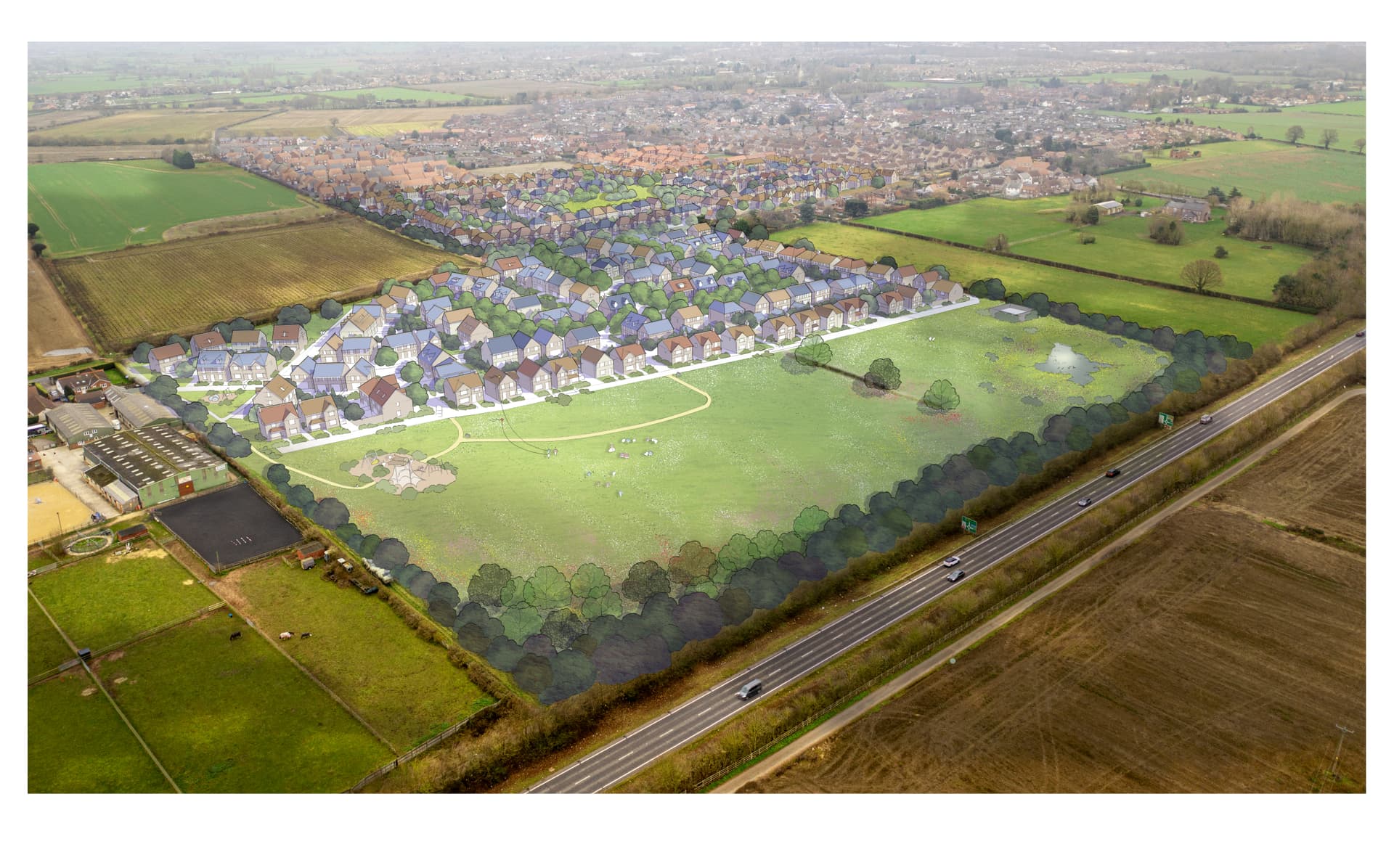 New Housing Development Plans Submitted for Brayton, North Yorkshire