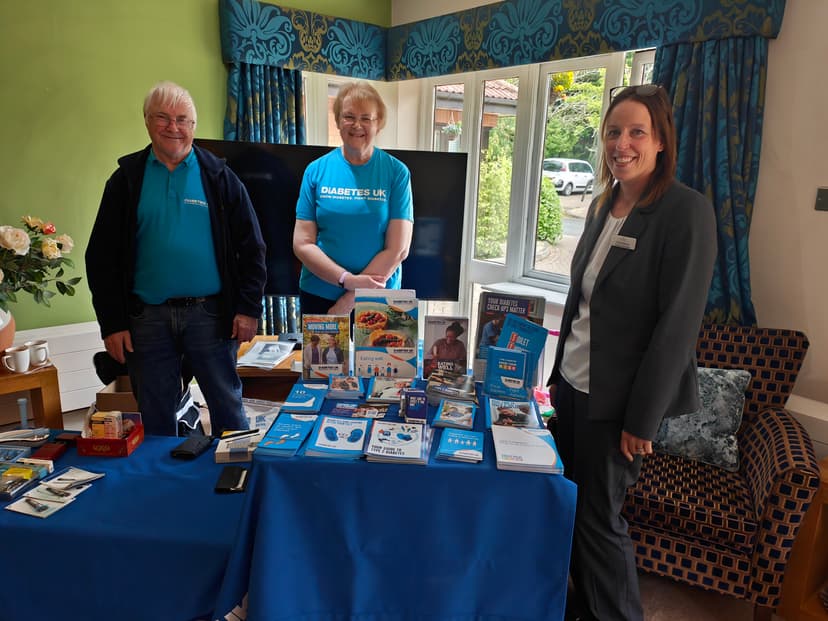 Featured image for Rivermead Care Home Hosts Diabetes UK Talk on Modern Diabetes Management Insights - Community