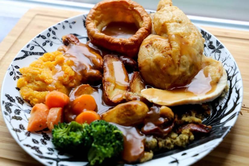 Yorkshire roast dinner