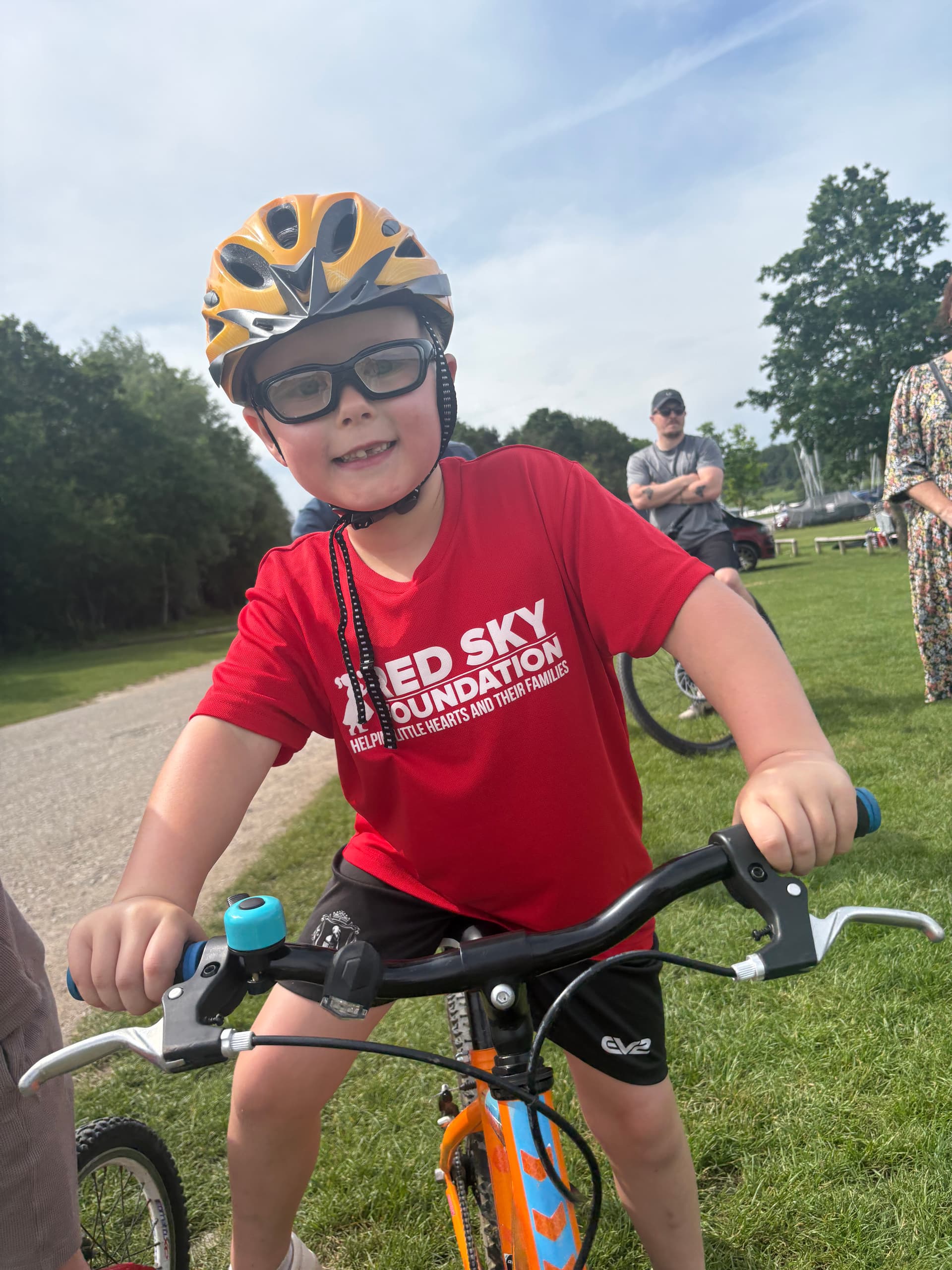 Seven-Year-Old Corby Overcomes Challenges with Community Support for Football Goggles