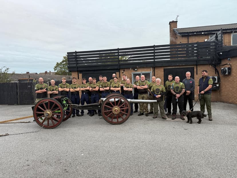 Featured image for What Is The Military Vs Cancer Field Gun Pull Challenge Across The UK? - Community
