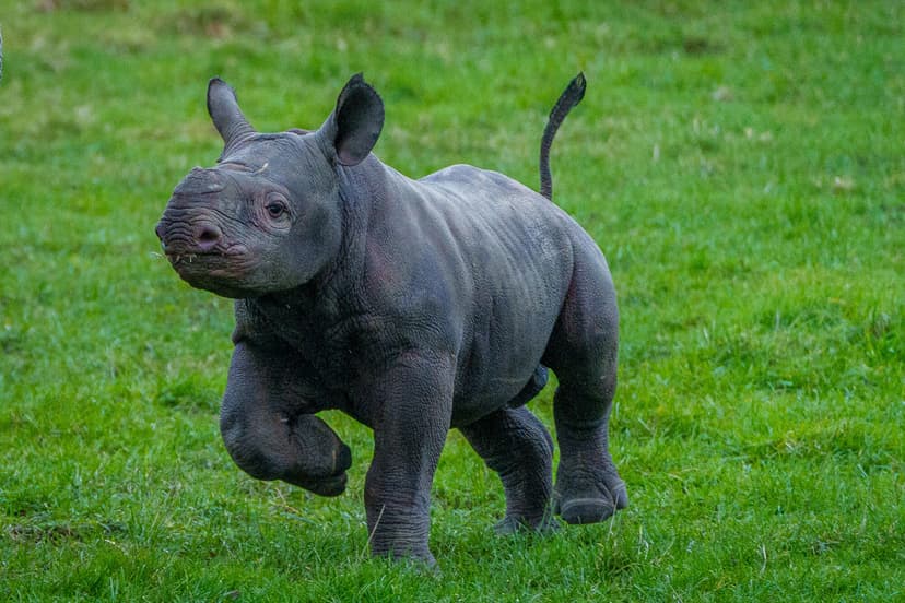 Featured image for How Did Baby Black Rhino Rocco Help Raise £10,000 for Conservation at Yorkshire Wildlife Park? - Community