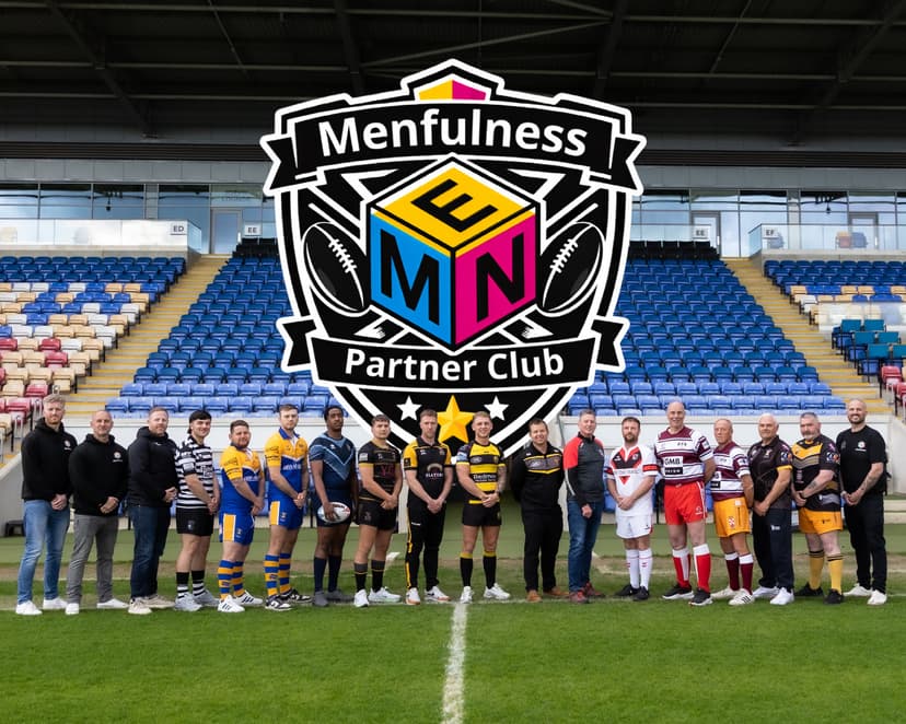 York RLFC Partners with Menfulness to Promote Men's Mental Health in Rugby League