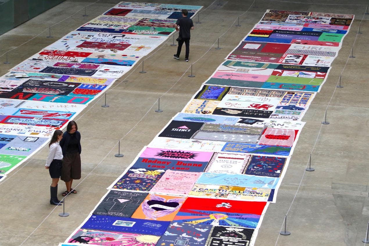 History and Significance of the UK AIDS Memorial Quilt to be Displayed at Wakefield Exchange