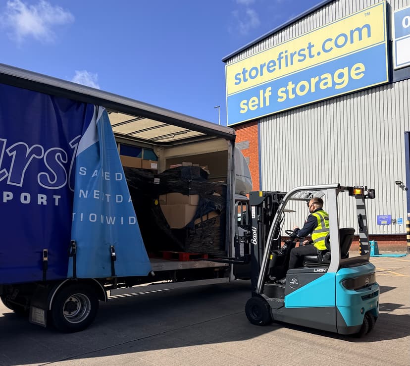 Featured image for Store First Introduces Electric Forklift Fleet to Enhance Efficiency and Sustainability - Business
