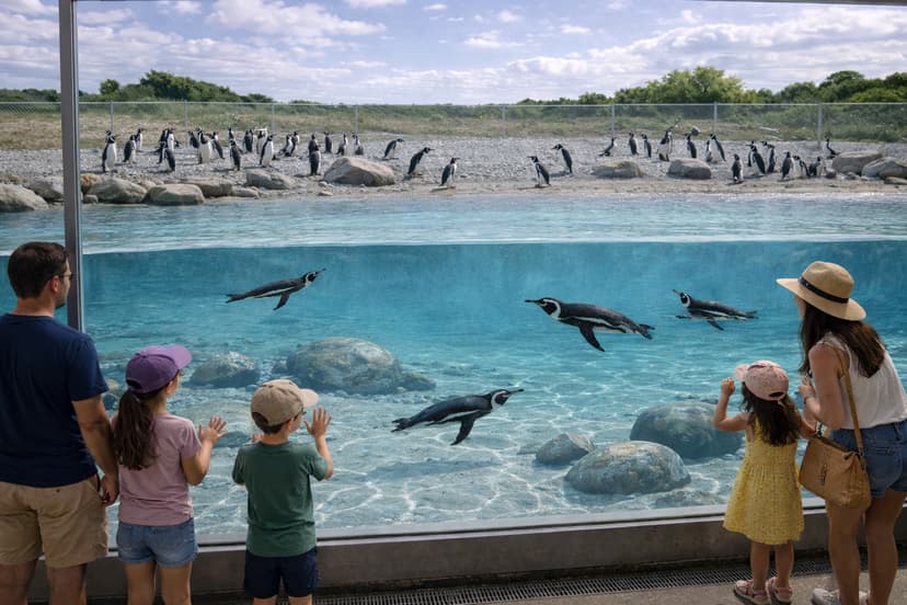 Award-Winning Yorkshire Wildlife Park Has Released the First Images of Its Exciting New Penguin Facility