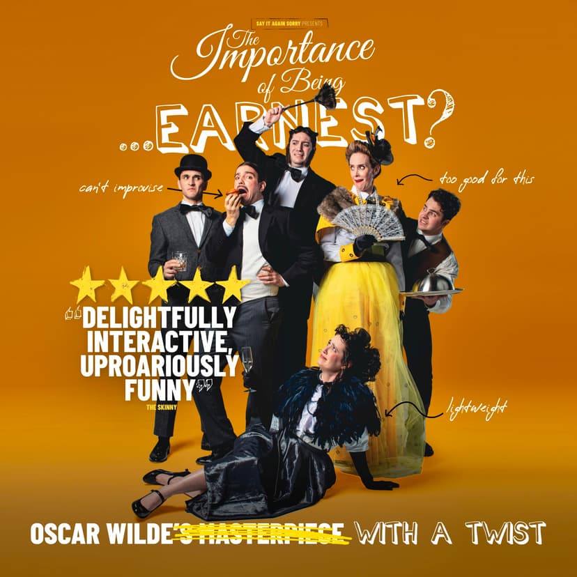 Featured image for Giveaway: 2 Tickets to The Importance of Being... Earnest? at Victoria Theatre, Halifax on 18th November - Features