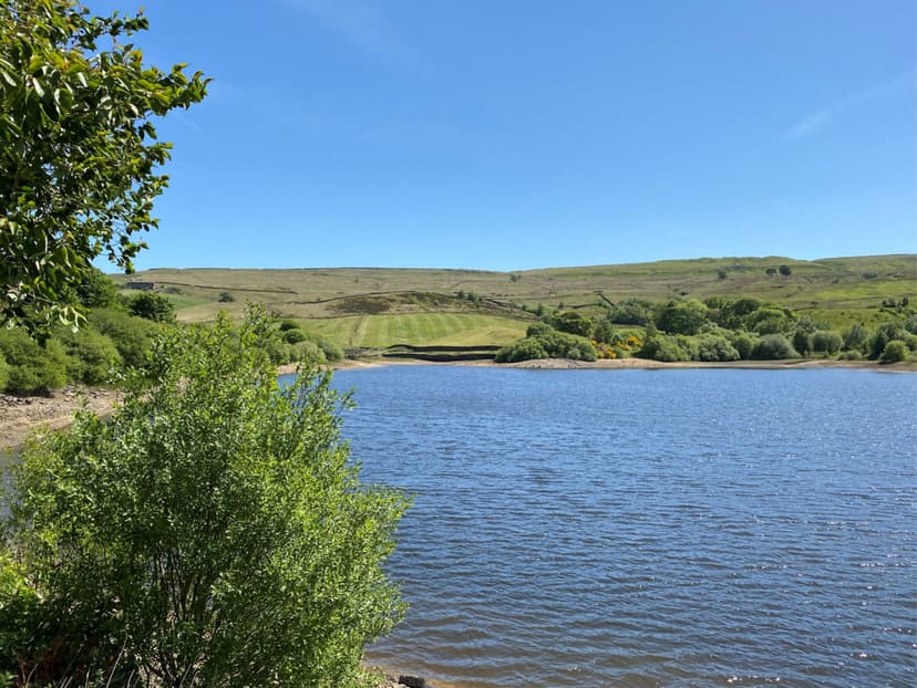 Featured image for Walk: Oxenhope - Leeming Reservoir - Thornton Moor Reservoir - walking