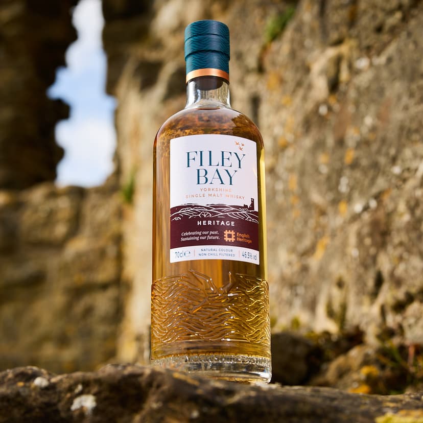 Spirit of Yorkshire Distillery Launches Filey Bay Heritage Whisky to Support English Heritage