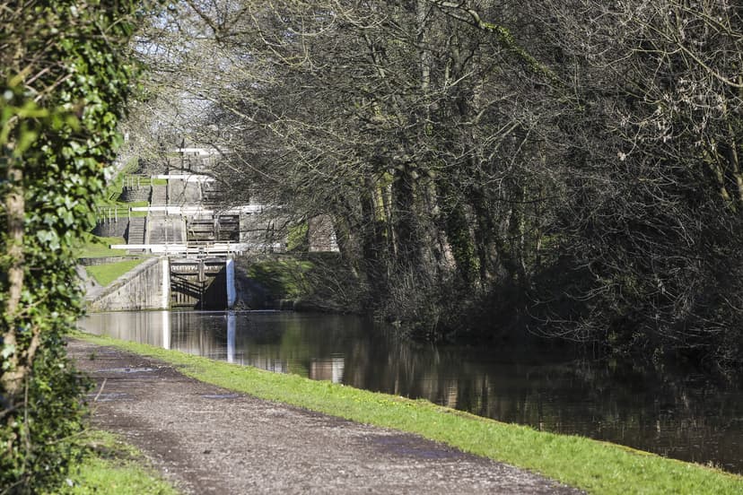 Featured image for Walk: Bingley Three and Five Rise Locks - walking