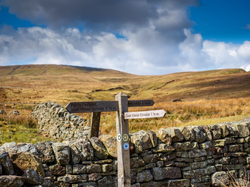 Yorkshire Dales Scar house Circular