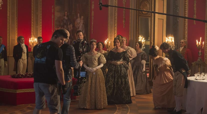 Behind the scenes filming Victoria in Yorkshire