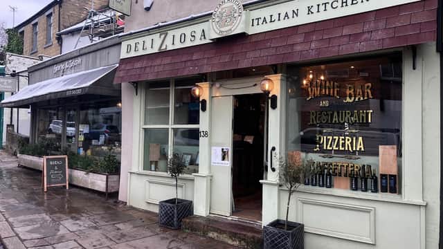 Dining at Deliziosa in chapel allerton