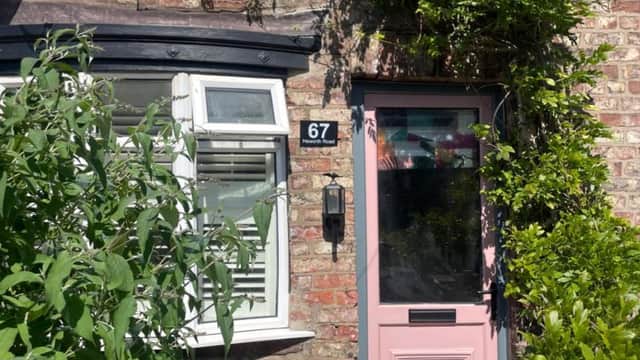 Quirky little end of terrace, York, Yorkshire