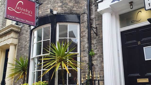 Dining at Licorella on York Place in scarborough