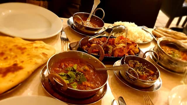Dining at Bengal Brasserie Restaurant And Takeaway in brighouse