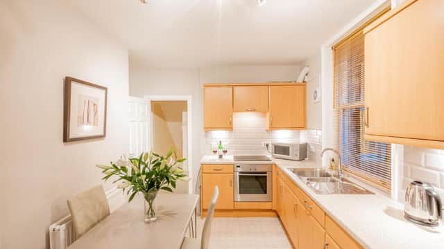 Accommodation at Harlow View Apartment, Harrogate - 2 bedroom duplex apartment. Sleeps 6. Dog Friendly. in harrogate