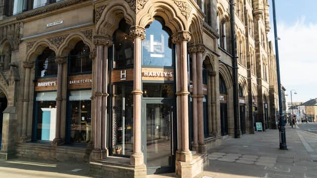 Dining at Harvey’s Bar & Kitchen Westgate in huddersfield