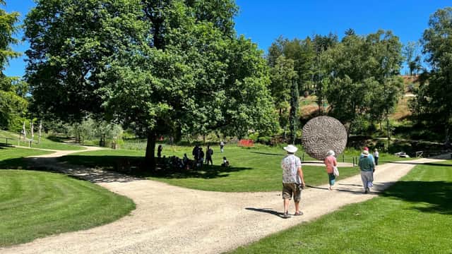 Dining at The Himalayan Garden & Sculpture Park in grewelthorpe