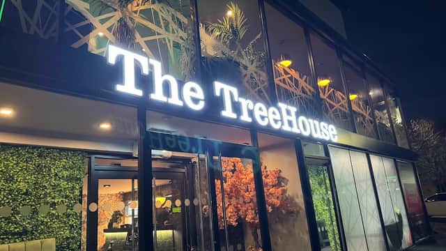 Dining at The Treehouse Restaurant & Grill in dewsbury