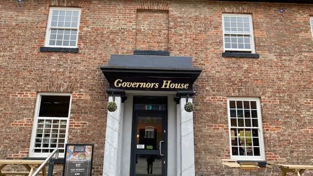 Dining at Governors House in northallerton