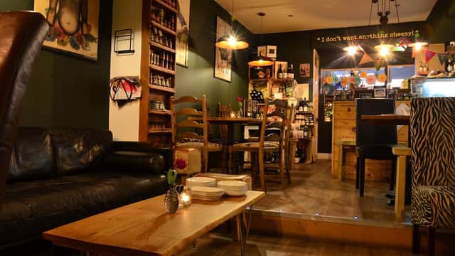 Dining at Rose & Potter Licensed Delicatessen, Café & Wine Bar in marske