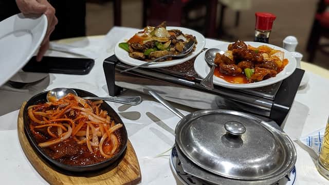 Dining at The New Great Wall in brighouse