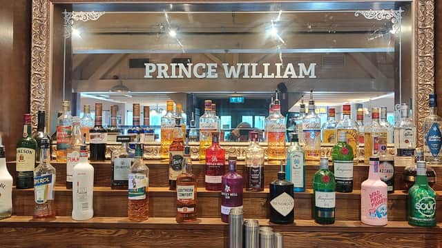 Dining at The Prince William in normanton