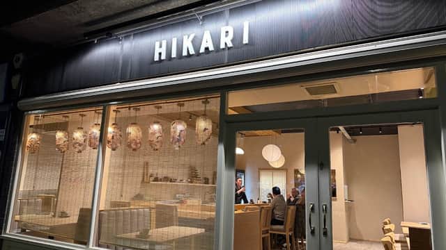 Dining at Hikari Sushi & Ramen in moortown