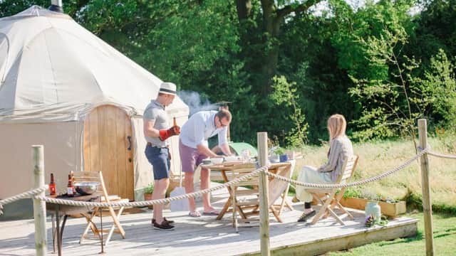 Accommodation at Yurtshire Fountains in ripon