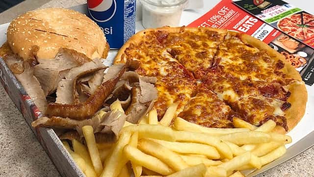 Dining at Mezza Pizza in mexborough