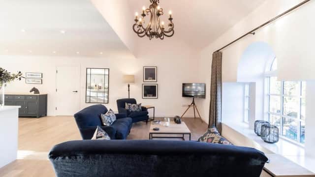Accommodation at NEW Sleek & Stylish 2BD Flat - Heart of Haworth in keighley