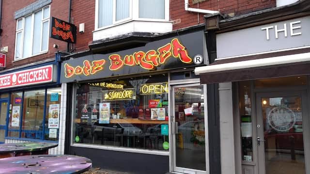 Dining at Dope Burger in hull