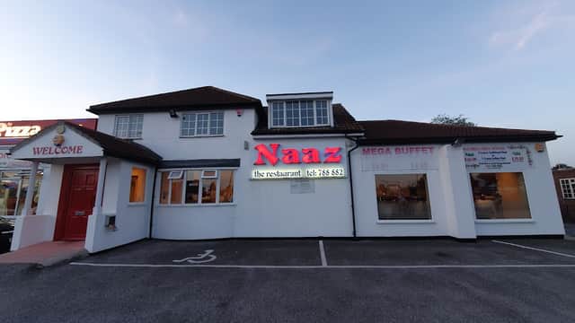 Dining at Naaz Indian Restaurant & Takeaway in doncaster