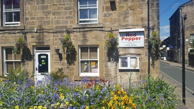 Dining at Red Pepper Indian Restaurant & Takeaway in otley