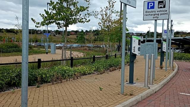 Blink Charging Station - EV Charging in hunslet