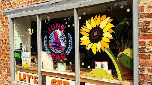 Dining at Junk Soul Smothered Bar & Kitchen in beverley