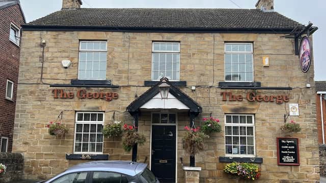 Food & drink at The George Inn in eckington