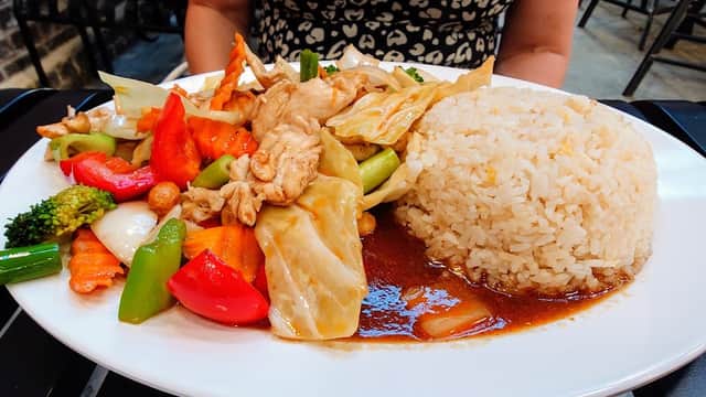 Dining at Asian Thai Street Food in sheffield