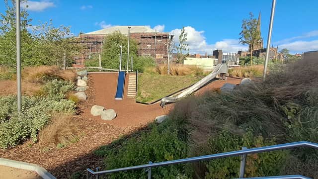 Forge Island Car Park Playground - Taxi Ranks in rotherham