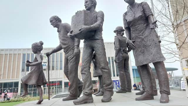 Key Workers' Memorial Statue - Monuments in barnsley