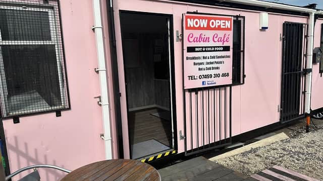 Cafe Cabin Cafe Belle Isle Road Leeds in hunslet