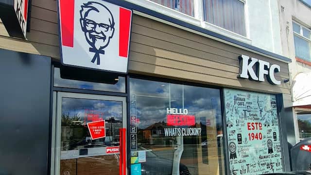 Dining at KFC Leeds - Dewsbury Road in beeston