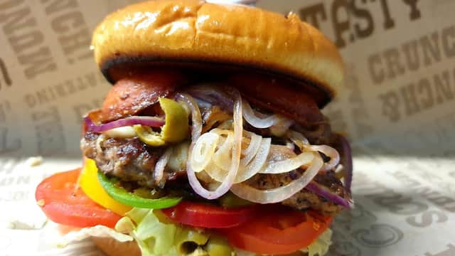 Dining at HungryHolics Burger & Dessert Bar! in beeston