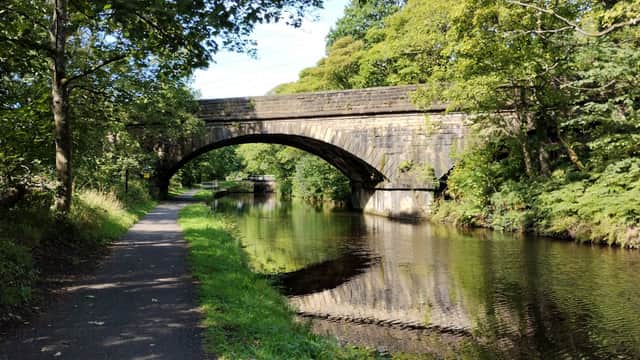 Elland Wood Viaduct - Historic Site in exley