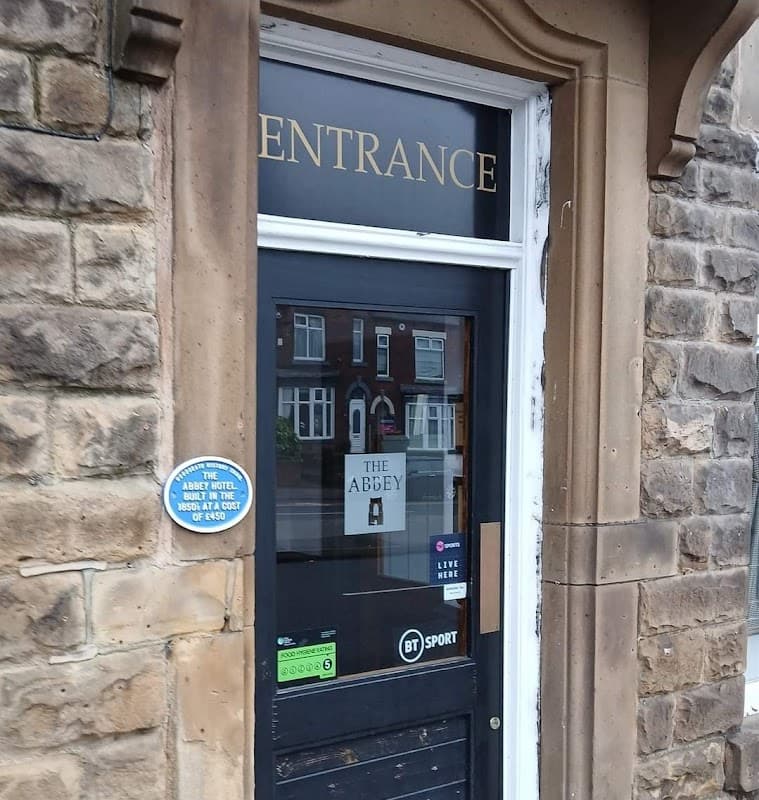 Abbey Hotel Blue Plaque (Woodseats History Trail)