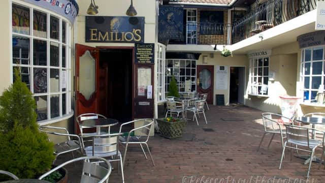 Dining at Emilio's Italian restaurant in bawtry
