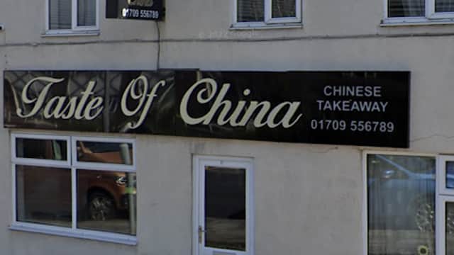Dining at Taste of China in rotherham
